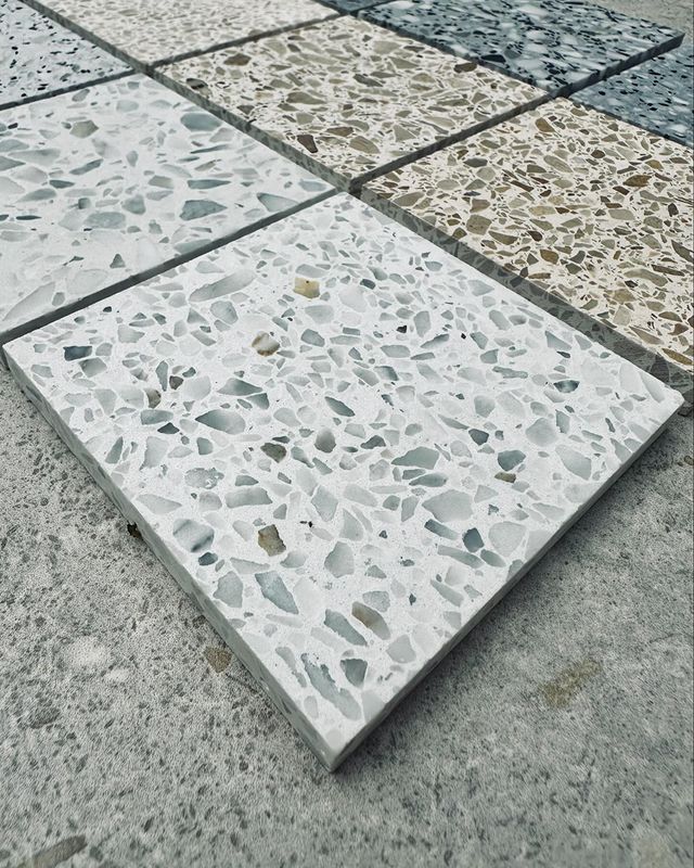YDSTONE Terrace Interior Decoration Balcony Terrazzo Floorings Tiles Wholesale Price Artificial Stone factory
