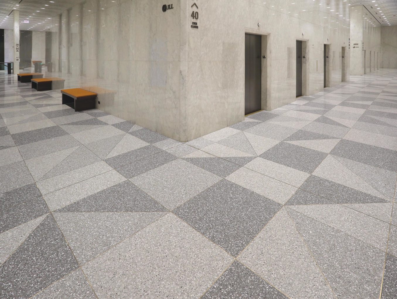 YDSTONE Terrace Interior Decoration Balcony Terrazzo Floorings Tiles Wholesale Price Artificial Stone details