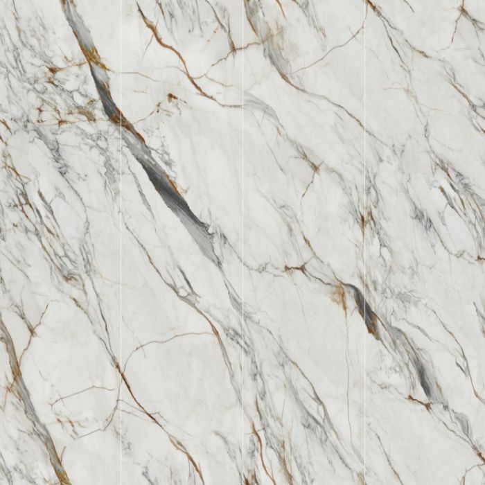 9MM OEM/ODM Carve Fish Maw Gold Marble Polished Slabs for Wall 