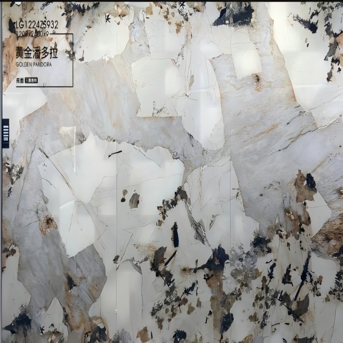 12MM Sintered Stone Luxury Morden Pandora Kitchen tableware