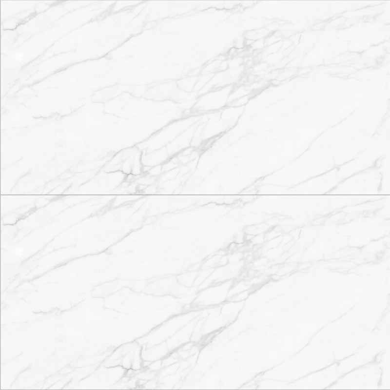 12mm Glossy Artificial Top Snow White Sintered Stone Slab