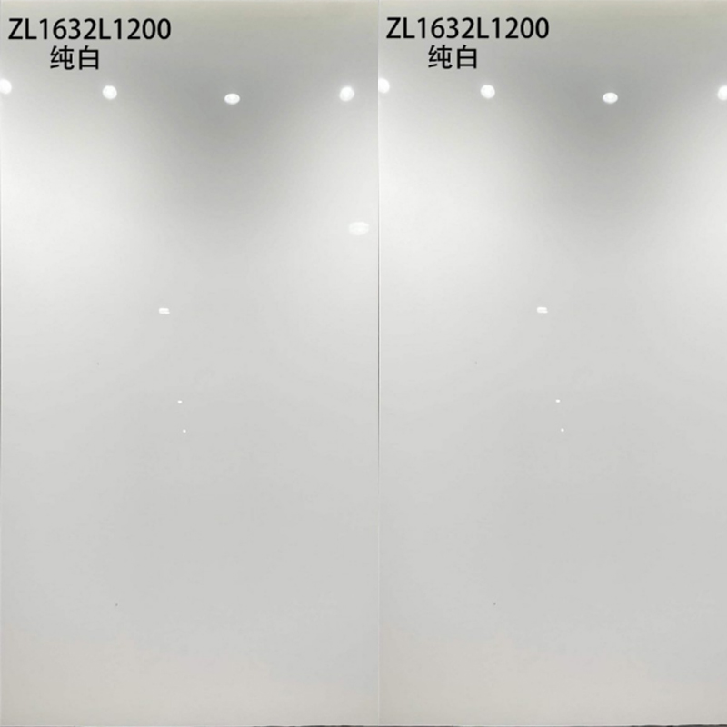 Porcelain Wall Sintered Stone Panel Artificial Pure White Sintered Stone Slabs