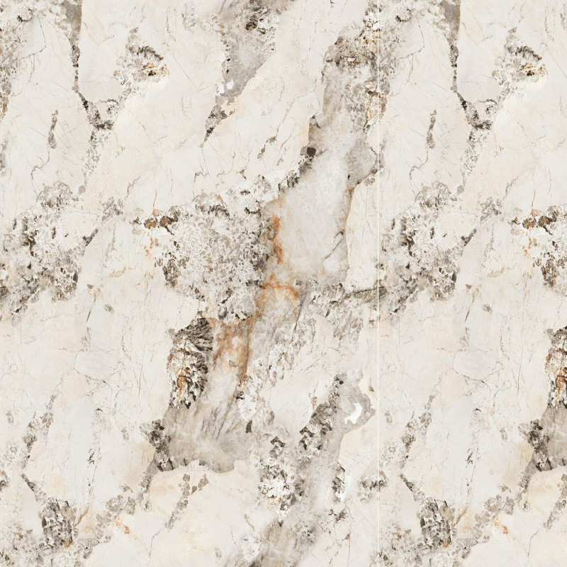 Large Size Top Pandora Porcelain Wall Panel Artificial Top White Patagonia Sintered Stone Slabs