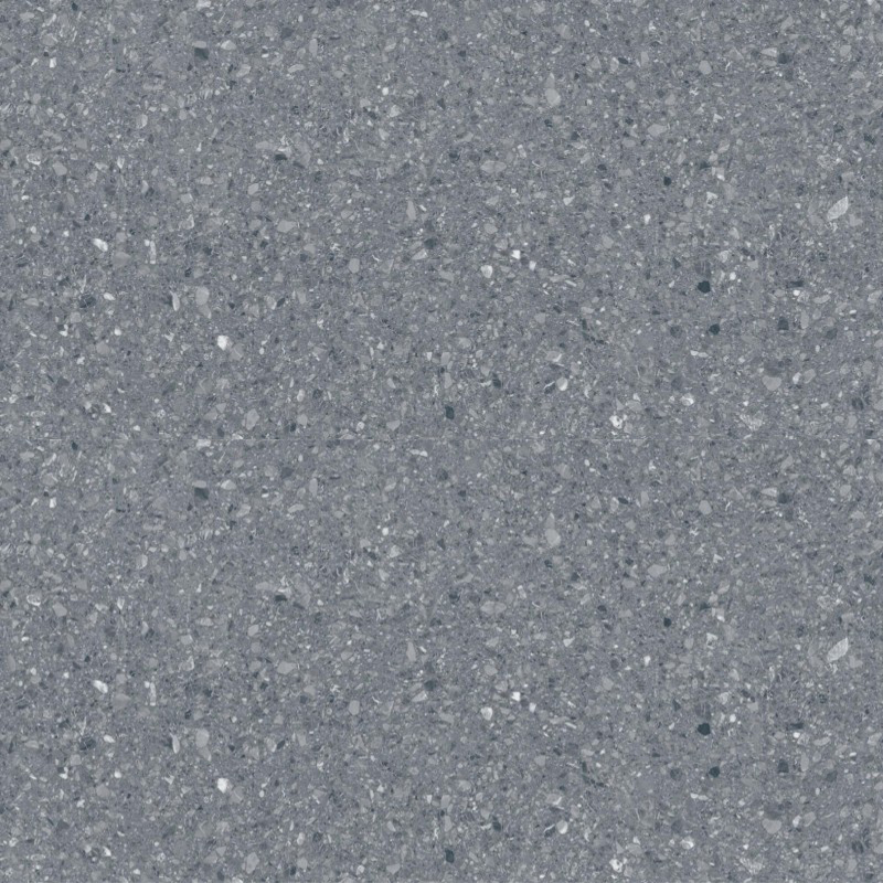 Large Size Porcelain Wall Panel Artificial Dark Grey Terrazzo Design Sintered Stone Slabs