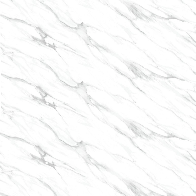 15MM Carrara White Sintered stone Cut To Tiles for Flooring