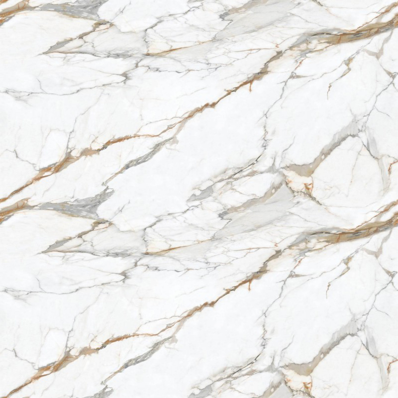 15MM Golden Time Sintered Stone Cut To Tiles for Flooring