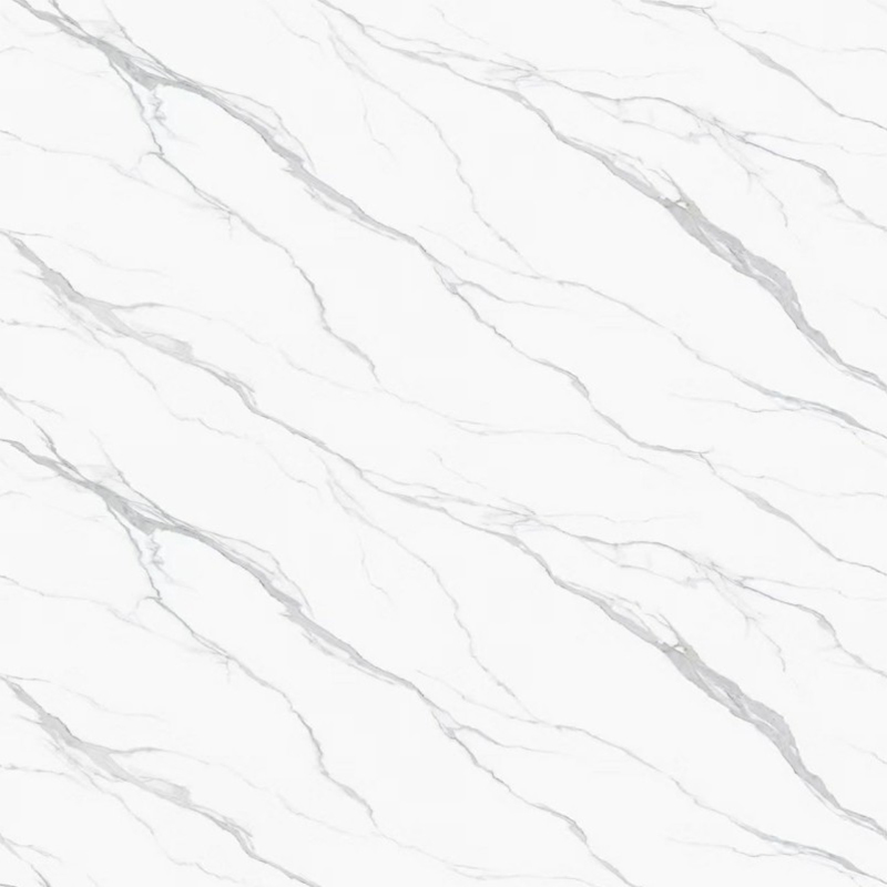 15MM Glacier White Sintered Stone Slab For Wall And Flooring