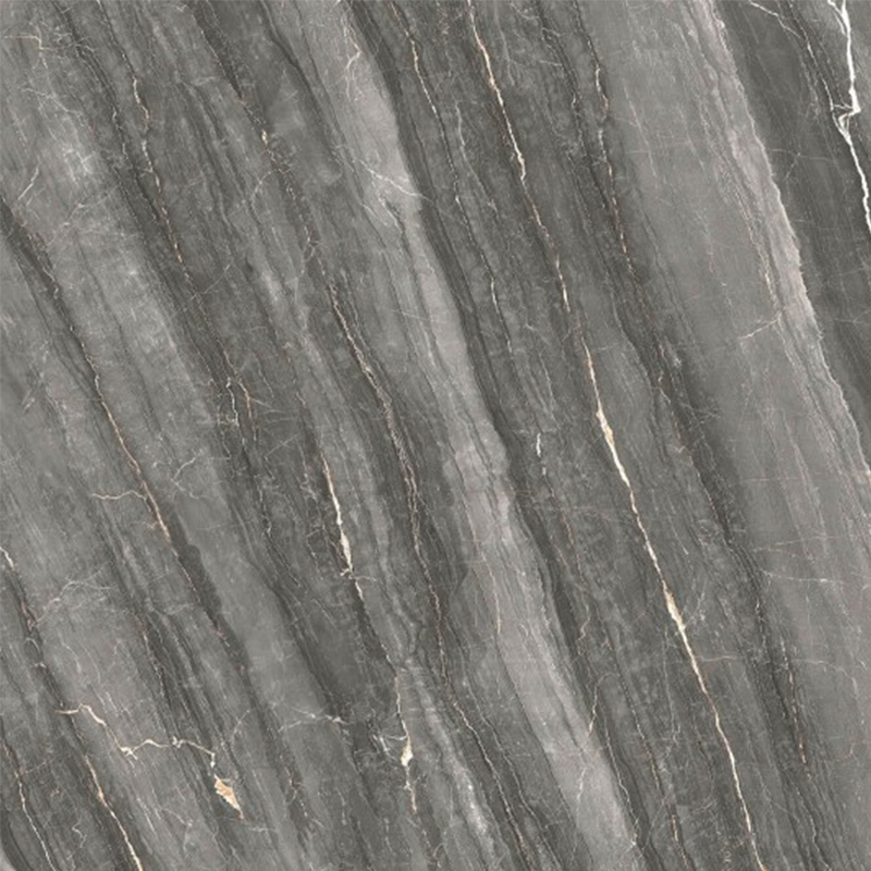 9MM Italian 45 Degree Grey Sintered Stone Slab Home Decoration