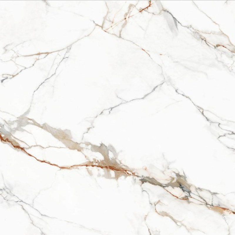 9MM New Fish Maw Gold Sintered Stone Polished Slabs for Wall 