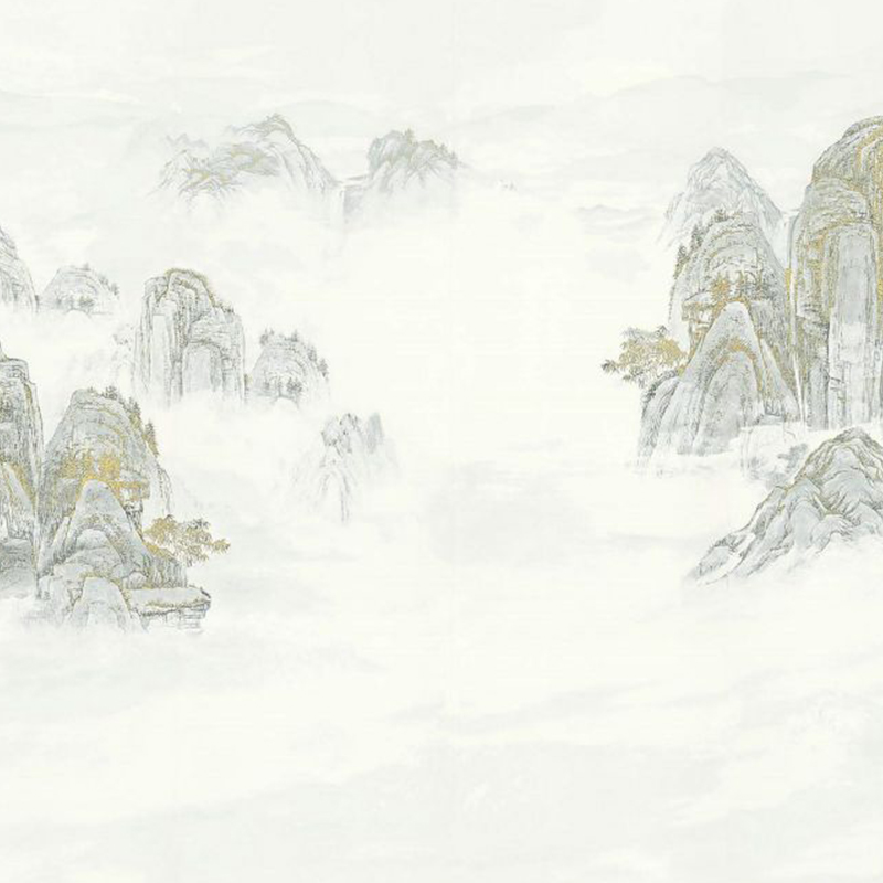 9MM Landscape Painting Series Sintered Stone Wall Background Decoration