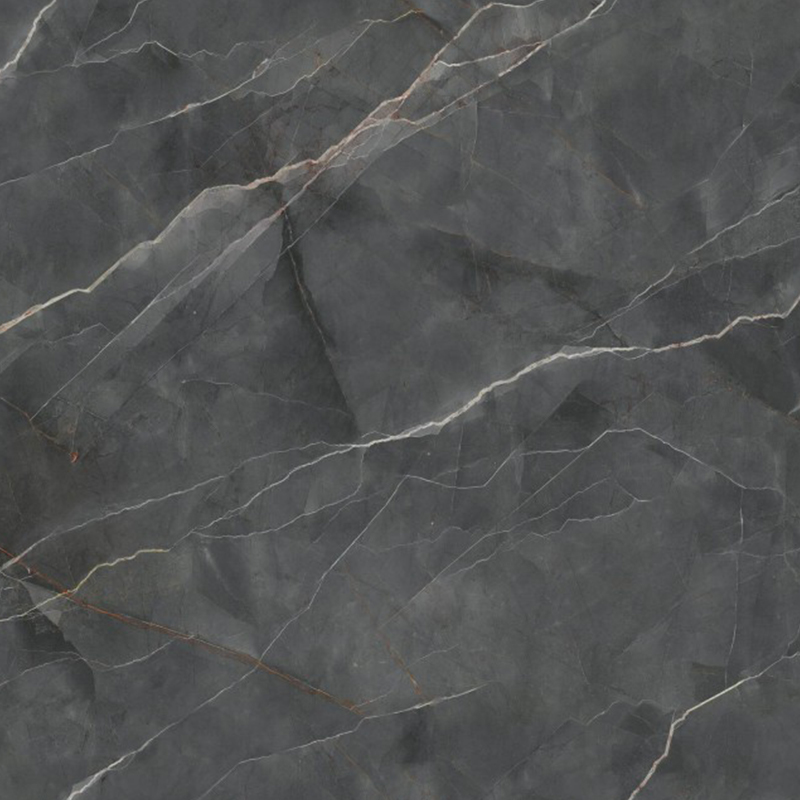 9MM Fendi Grey Sintered Stone Slab For Dining Table Or Flooring