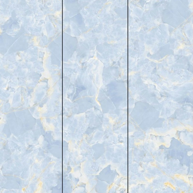9MM Blue Jade Sintered Stone Slab Villa Countertop Floor