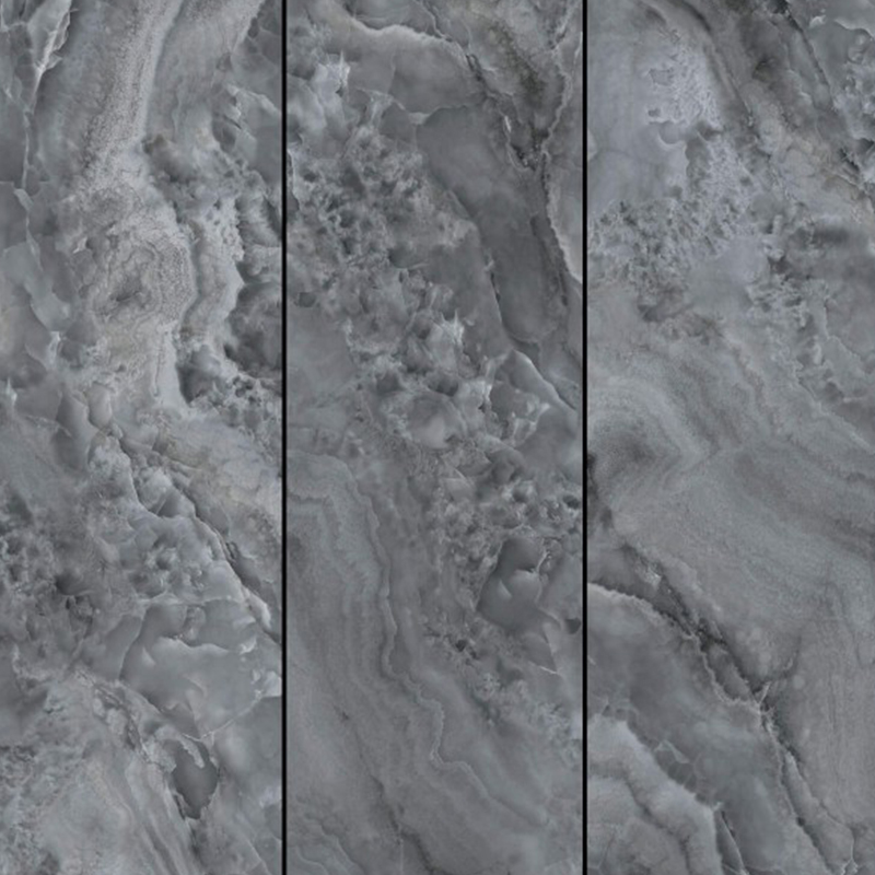 9MM Grey Jade Sintered Stone Slab Villa Countertop Floor Living Room