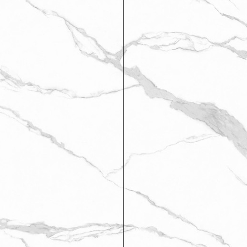 9MM Silk White Big Slabs Sintered Stone Floor Wall Decoration
