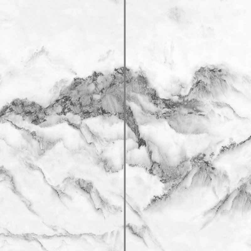 9MM Landscape Painting Series Sintered Stone Home Decoration