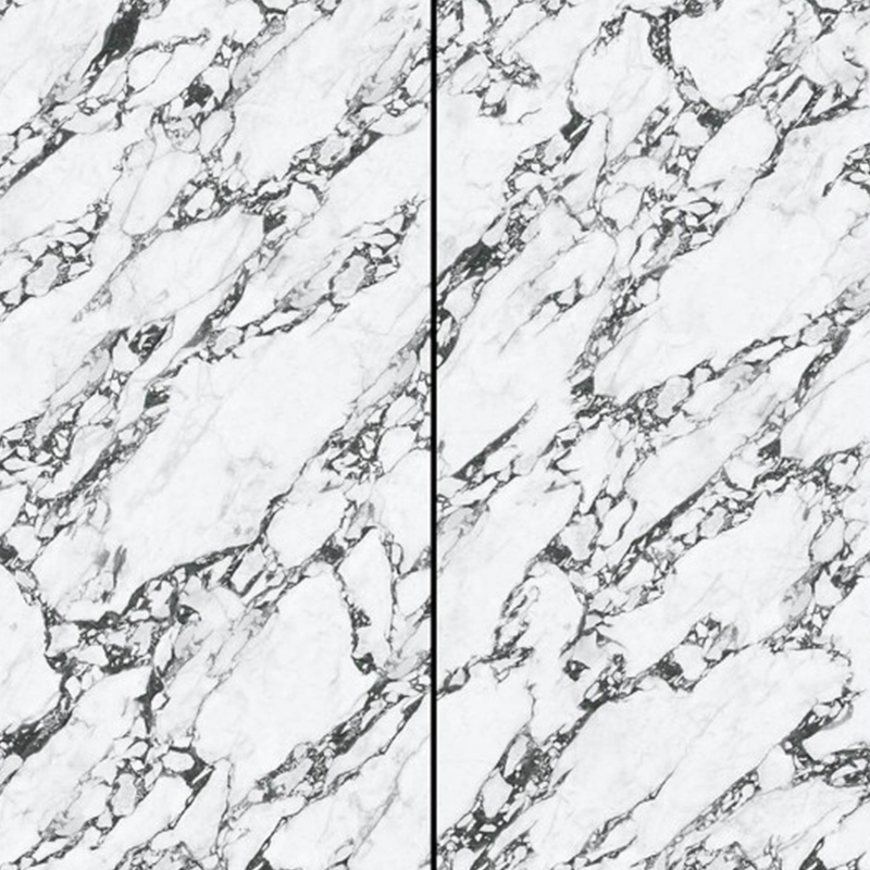 9MM Bulgari White Sintered Stone Honed Surface Slab for Kitchen Countertop