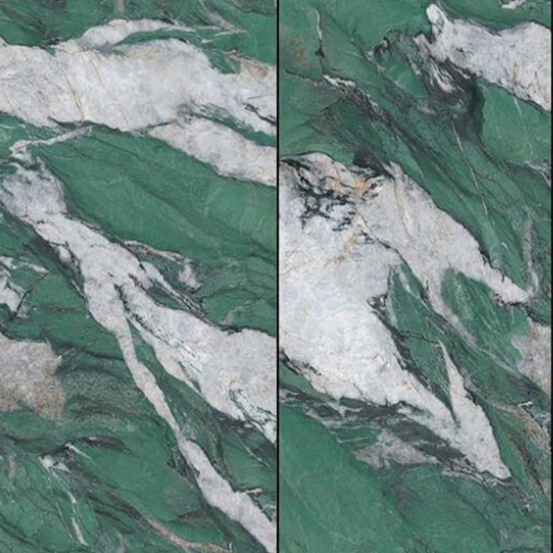 9MM Green Sintered Stone Slab Indoor Decoration