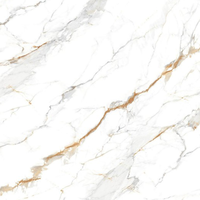 9MM Fish Maw Gold Sintered Stone Polished Slabs for Wall 