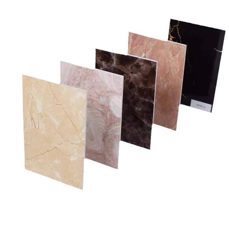 2.5mm Lightweight PVC Marble Sheets Waterproof spc Wall Panels for Interior Decoration