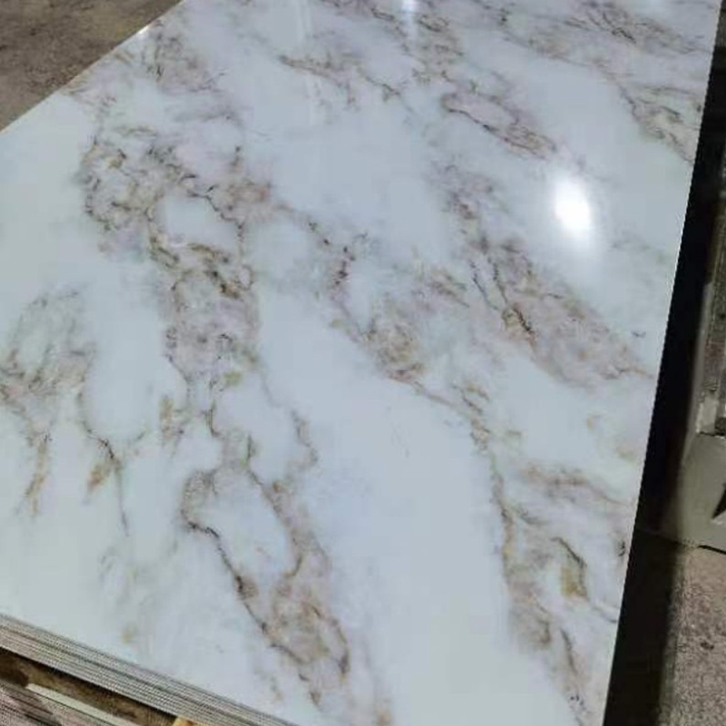 2.5mm Pvc Marble Sheet UV Marble Panels for Wall Decoration