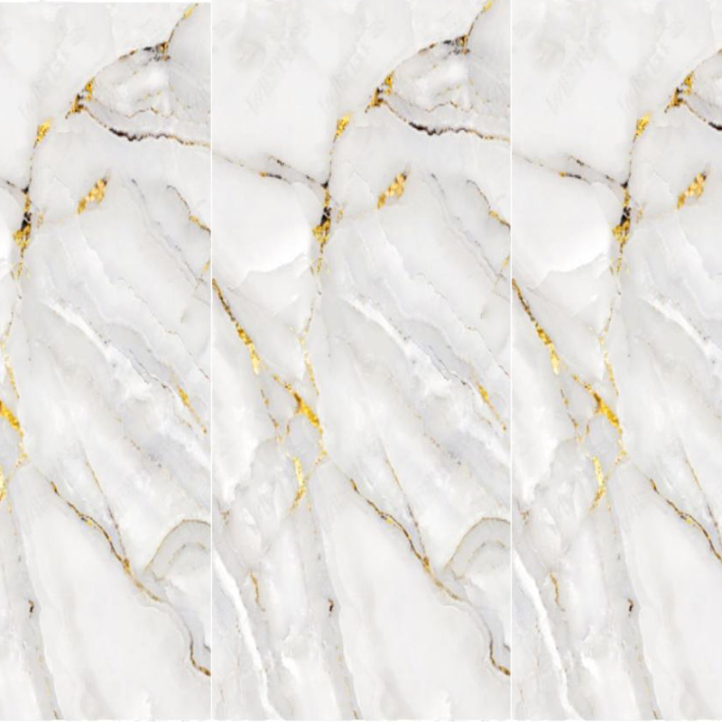 2.5mm UV Panel High Glossy Pvc Marble Sheet 3D Printed Design