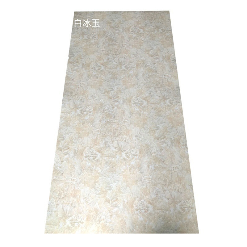 2.5mm UV Panel High Glossy Pvc Marble Sheet 3D Printed Design