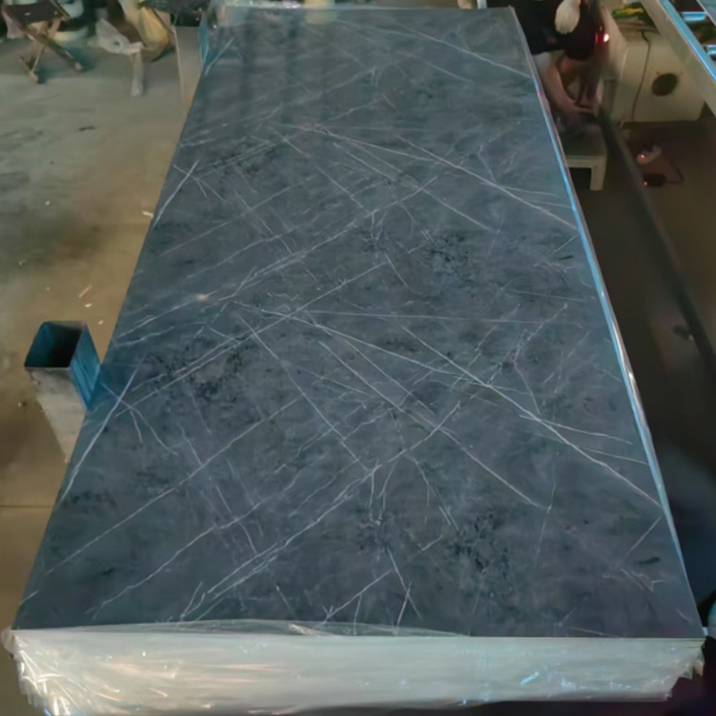 2.5mm Lightweight PVC Marble Sheets Waterproof spc Wall Panels for Interior Decoration