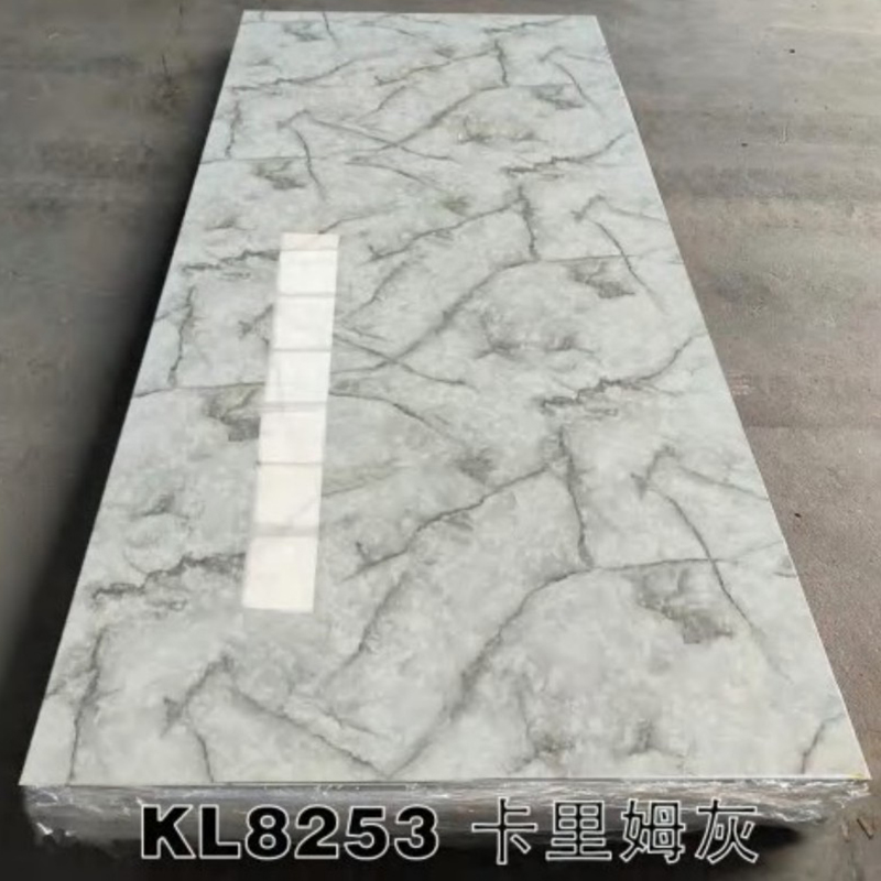 2.5mm Lightweight PVC Marble Sheets Waterproof spc Wall Panels for Interior Decoration