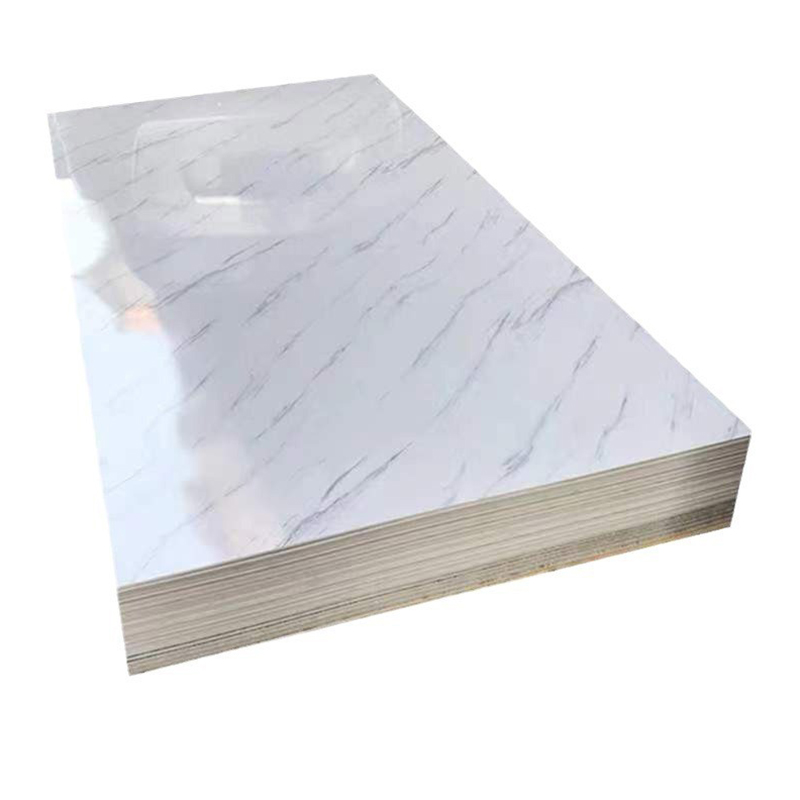 2.5mm UV Panel High Glossy Pvc Marble Sheet 3D Printed Design