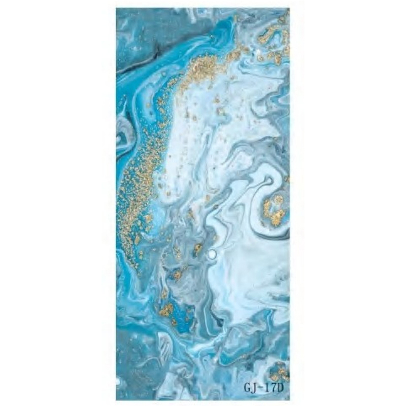 2.5mm Customized Film Series PVC Sheet UV Marble Board Interior Decoration