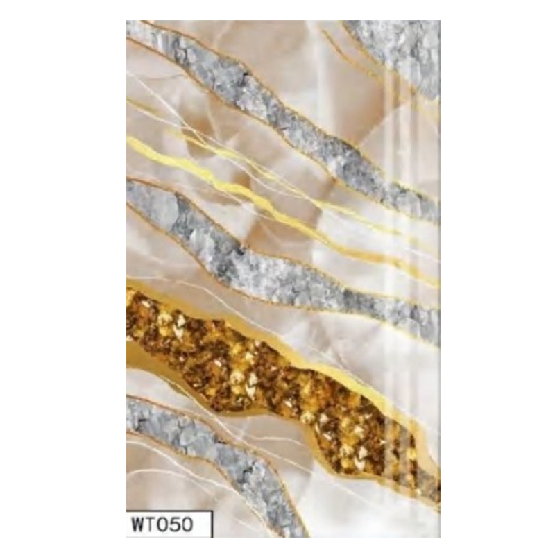 2.5mm Customized Film Series PVC Sheet UV Marble Board Interior Decoration