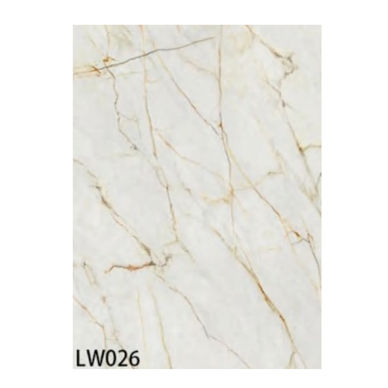 2.5mm Customized Film Series PVC Sheet UV Marble Board Interior Decoration
