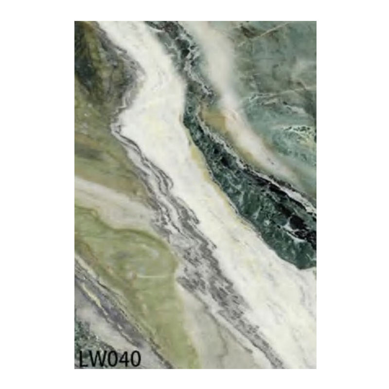 2.5mm Customized Film Series PVC Sheet UV Marble Board Interior Decoration