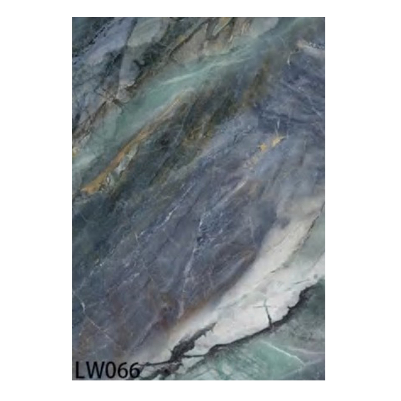 2.5mm Customized Film Series PVC Sheet UV Marble Board Interior Decoration