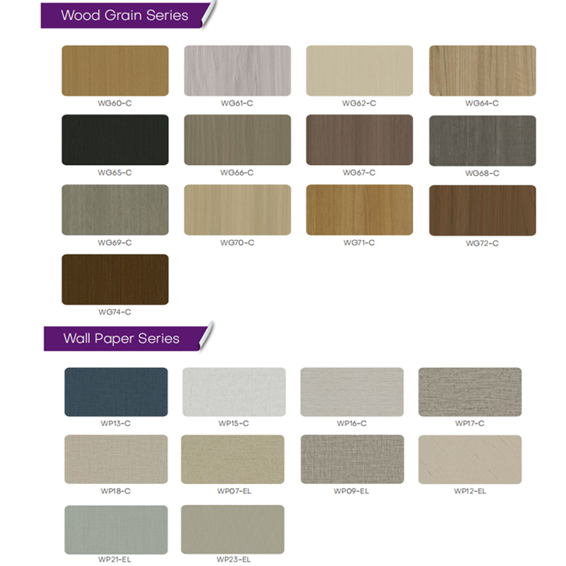 Wood Veneer Cloth Surface Choice Fireproof Wall Panel Mgo Boards