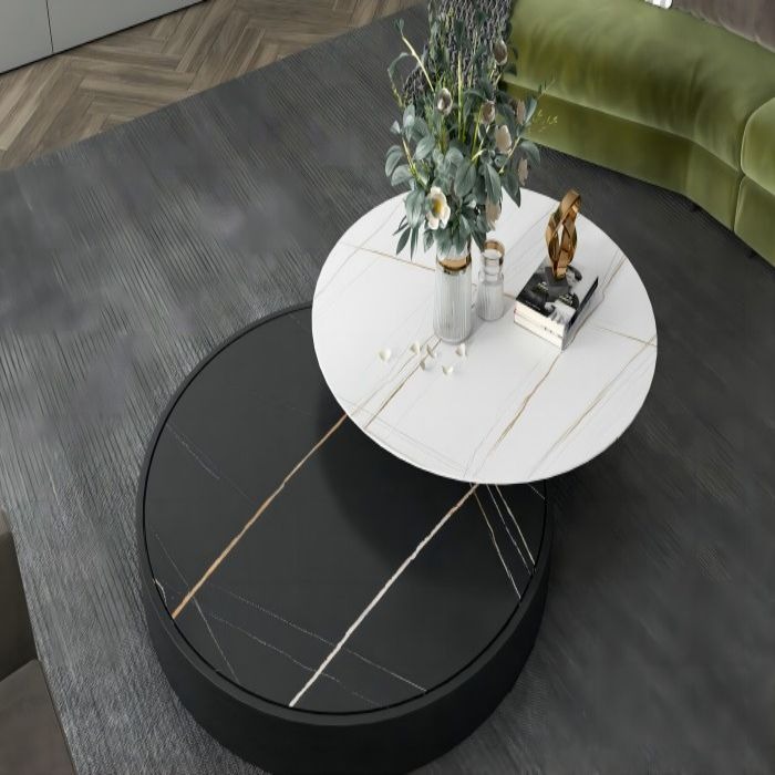 3MM Laurent Black Gold Rough Honed Surface Slab for Home Dec