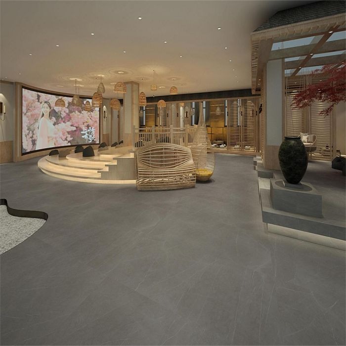 3MM St. Paul Cement Curry Gray Low-profile for Coffee Table 