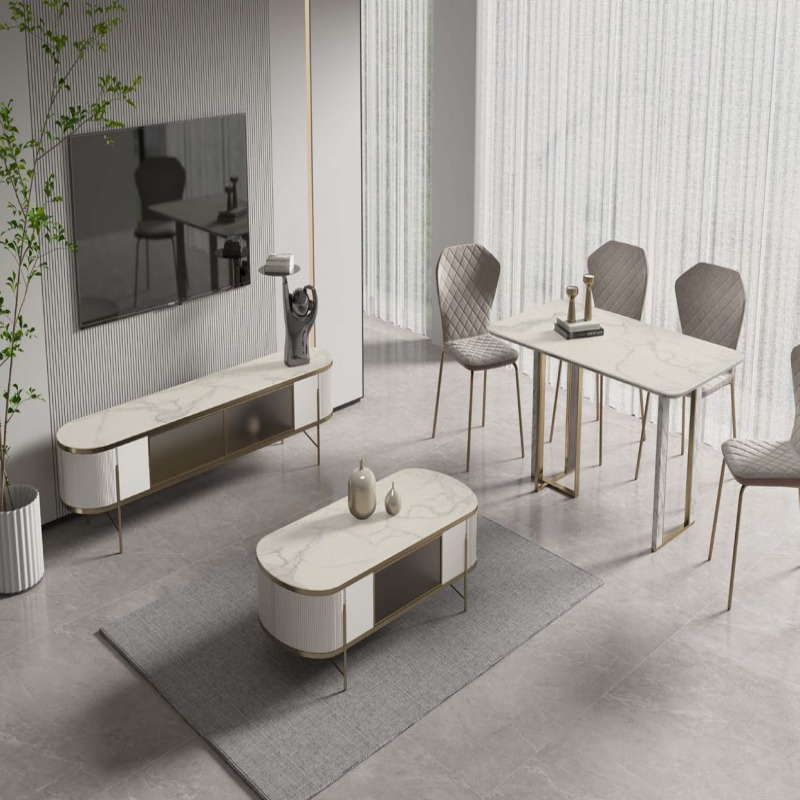 6MM Factory Price Calacatta White Sintered Stone in Stock