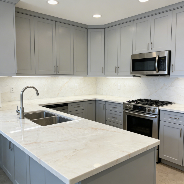 9MM Wholesale White Jade Sintered Stone Villa Countertop Floor