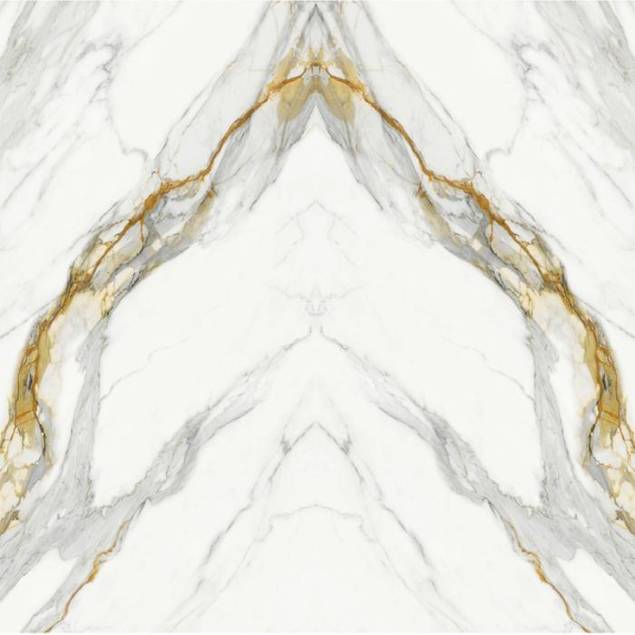 Large Size Calacatta Gold Sintered Stone For Wall