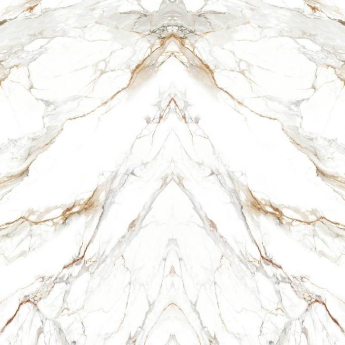Large Size Calacatta Gold  Porcelain Wall Panel Artificial Fish Maw Gold Sintered Stone Slabs