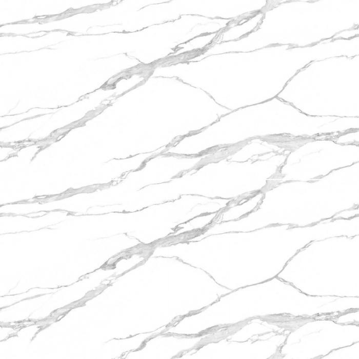15MM Snowy White Marble Stone Italian Marble Slab For Wall And Flooring