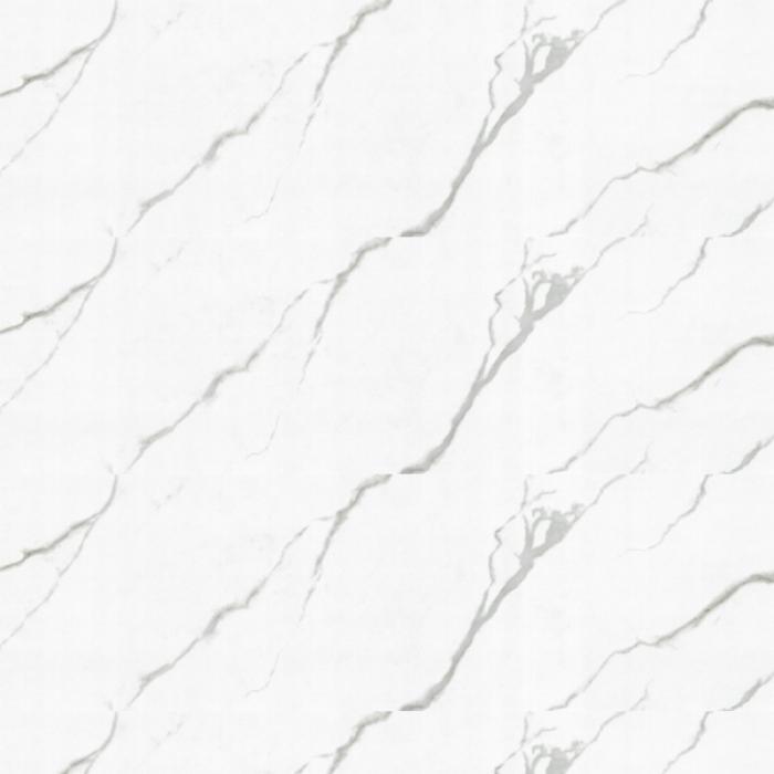 15MM Gray Stripes on White Background Sintered Stone Slab For Wall Floor