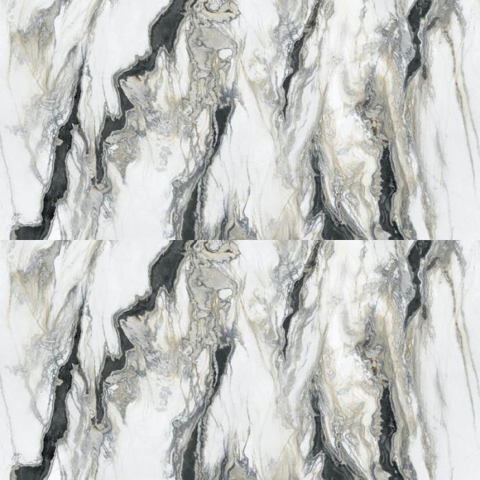 9MM Brazil Panda White Sintered Stone Slab For Wall Background