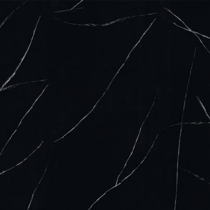 9MM Black and White Root Sintered Stone Honed Surface Slab for Kitchen Countertop
