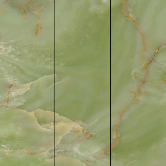 9MM Green Jade Sintered Stone Slab Villa Countertop Wall Living Room