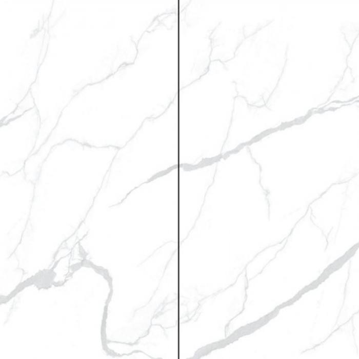 9MM Bianco Carrara Sintered Stone Porcelain Slab Interior Decoration
