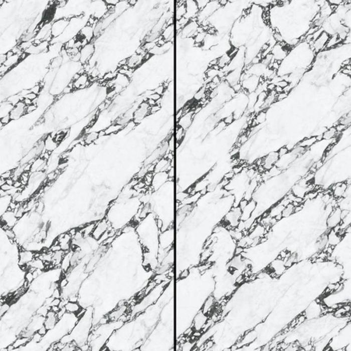 9MM Bulgari White Sintered Stone Honed Surface Slab for Kitchen Countertop