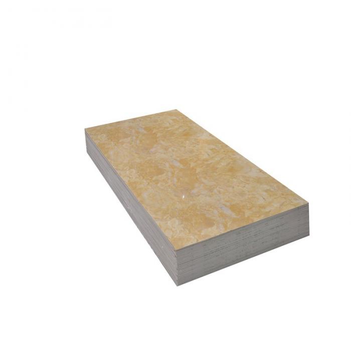 2.5mm UV Panel High Glossy Pvc Marble Sheet 3D Printed Design