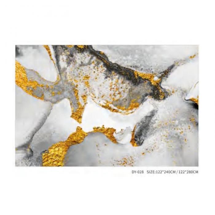 2.5mm Customized Film Series PVC Sheet UV Marble Board Interior Decoration